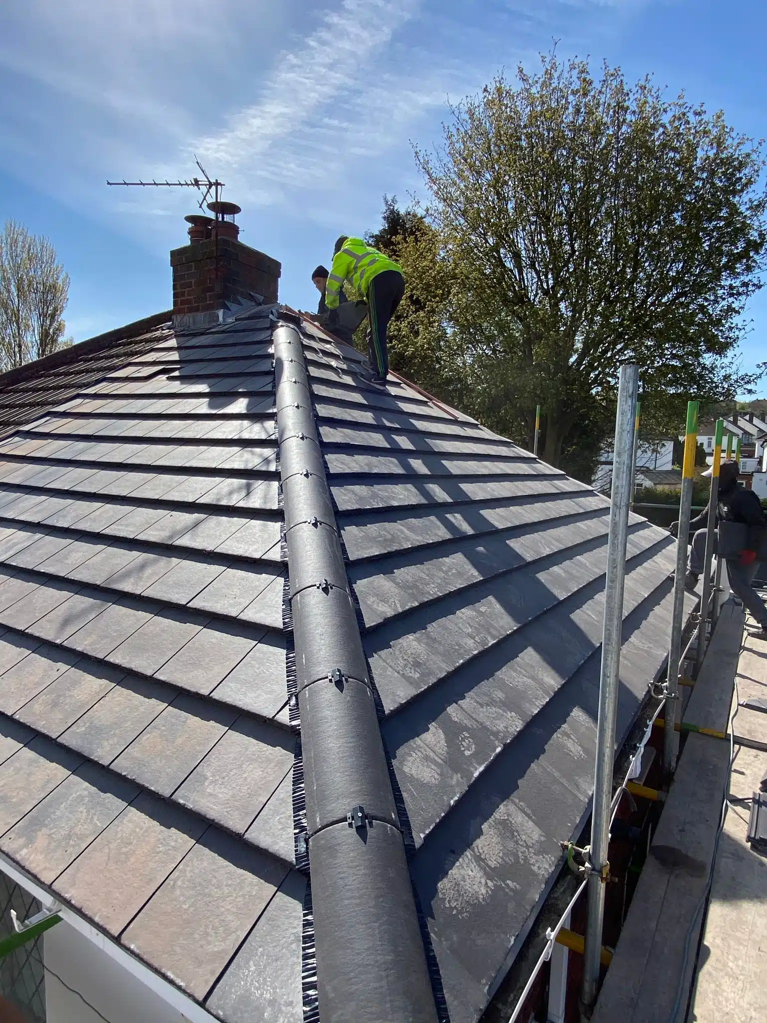 Dry Ridge Roofing by Avid Roofing & Building in Surrey